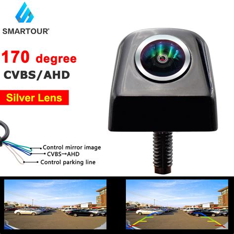 Smartour Ahd Cvbs P Night Vision Black Car Rear View Camera Metal