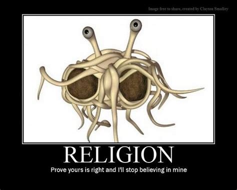 Flying Spaghetti Monster Religion Pastafarianism Is Anti