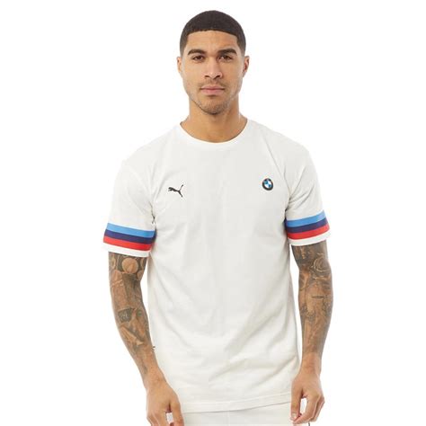 Buy Puma Mens Bmw Motorsport T Shirt Puma White