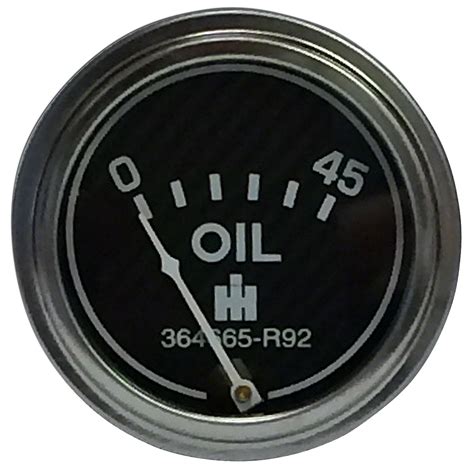 Oil Pressure Gauge Ih Farmall Tractor