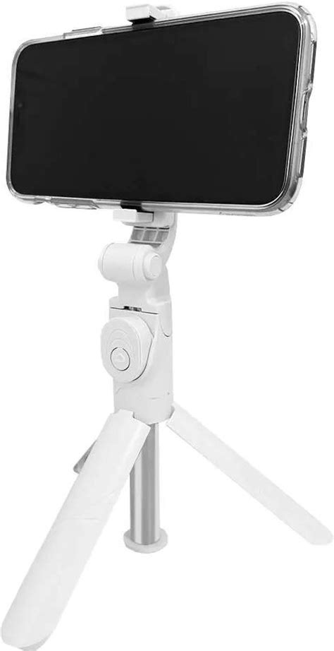 Alogy Selfie Stick Tripod Uchwyt Do Telefonu Bluetooth Pilot Bia Y