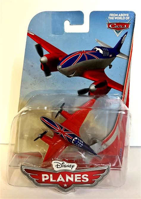 Disney Pixar Planes Bulldog British Racer 2013 X9467 Brand New