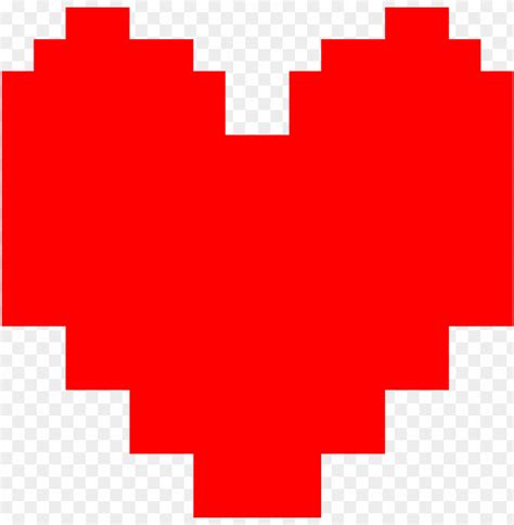 Heart Png Pixel - Undertale Heart PNG Transparent With Clear Background ...