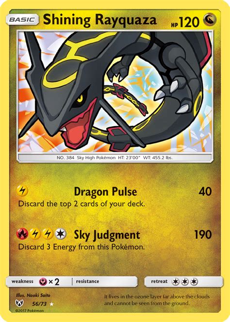 Shining Rayquaza / Shining Legends / # 56 – TradingCardX