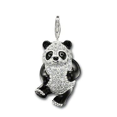 Thomas Sabo Sterling Silver Seasonal Kollektion Anhänger PANDA