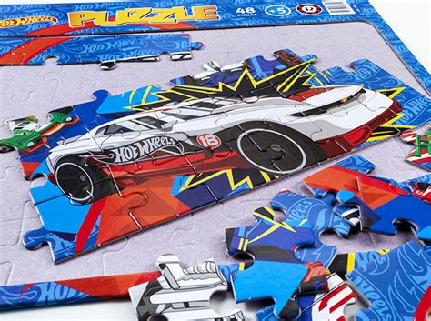 RUIBAL Los Juegos De La Familia Puzzle Hot Wheels 2
