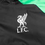 Liverpool Treningsjakke Repel Academy Awf Sort Gr Nn Hvit