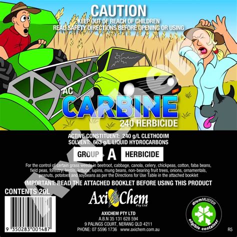 AC Carbine 240 Herbicide 20L AXICHEM