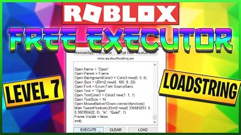 Script executor roblox - nsajohn