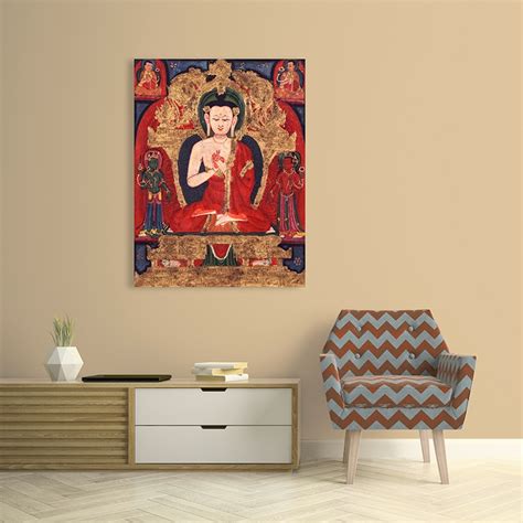 Quadro Stampa Su Tela Buddha Vairocana