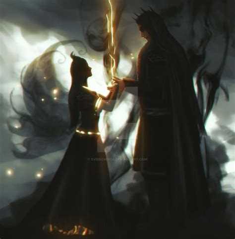 The Dark Contract By Evissomiros On Deviantart Middle Earth Art