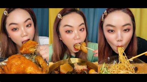 Chinese Eating Mukbang Cute Girl Asmr Food Ep07 Asmrfood Longs Youtube