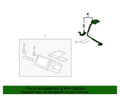 39835 SNA A01 Antenna Assembly GPS 2006 2008 Honda Civic Honda