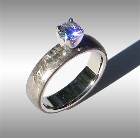 METEORITE RING, METEORITE RINGS, METEORITE BANDS, METEORITE WEDDING ...