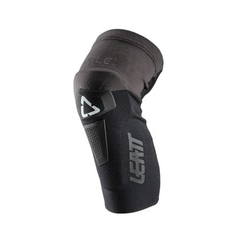 LEATT 2024 AIRFLEX HYBRID KNEE GUARD BLACK Gear 4 Motorcycles