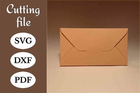 Letter Box Template Cardboard Letter Box Envelope Box Svg