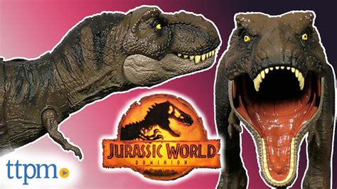 JURASSIC WORLD DOMINION Thrash N Devour Tyrannosaurus Rex Figure From