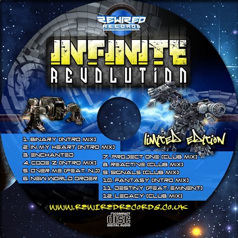 Infinite Revolution Limited Edition Cd Rewired Records