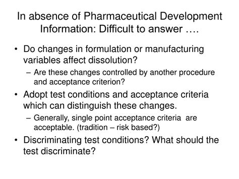 PPT - What Impact should ICH Q8 have on ICH Q6A Decision Trees? PowerPoint Presentation - ID:265866