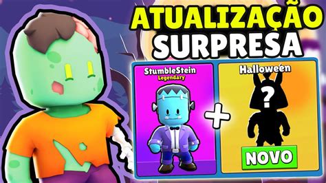 CHEGOU NOVA ATUALIZAÇÃO SKINS DE HALLOWEEN GRÁTIS E MUITO MAIS