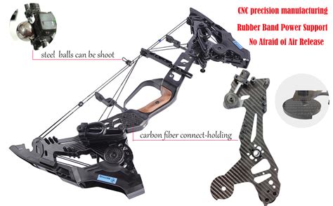 Zshjgjr Archery Compound Bow Dual Use For Arrows And Steel Ball Hunting