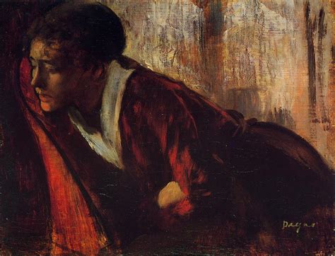 Melancholy Edgar Degas Wikiart Org