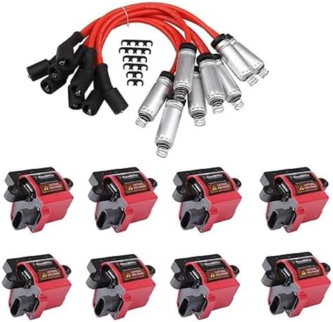 Amazon Ignition Coil UF414 Iridium Spark Plug Wires Set Of 8