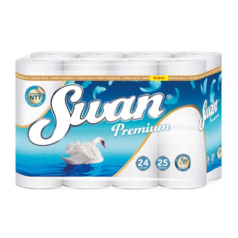 Papel Higiénico Premium Swan 24 Unidades 25mts Puntobarato