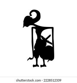 Indonesian Art Vector Icon Wayang Kulit Stock Vector (Royalty Free) 2228512339 | Shutterstock