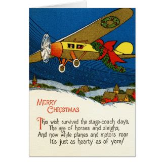 Aviation Christmas Cards | Zazzle