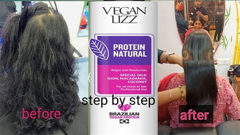 VEGAN LIZZ HAIR TREATMENT BRAZILIAN VEGAN KERATIN TREATMENT YouTube