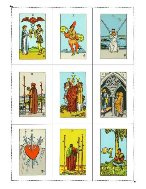 A Printable Rider Waite Tarot Deck Pdf Artofit