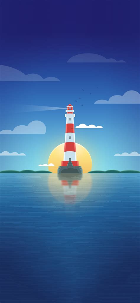 Vector Lighthouse (Day) - Wallpapers Central