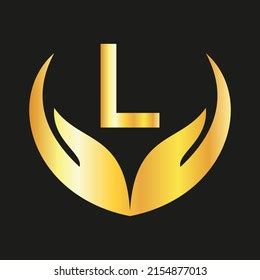 Logo Design L Lettar Logo Hand Stock Vector (Royalty Free) 2154877013 | Shutterstock