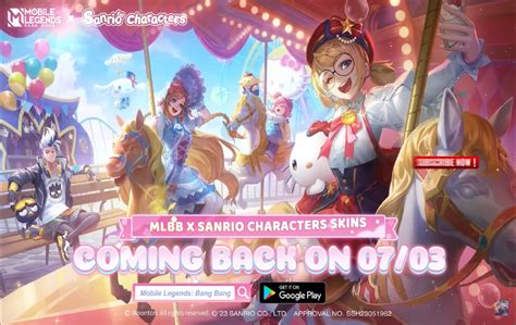 Part 2 MLBB X Sanrio Event All Bingo Patterns 2023 With The New Emb