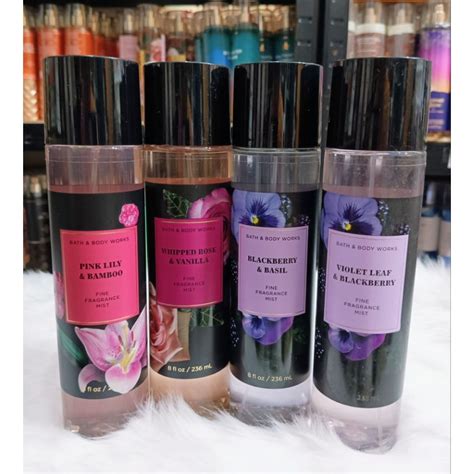 BBW Pink Lily Bamboo Whipped Rose Vanilla Blackberry Basil Violet Leaf Blackberry