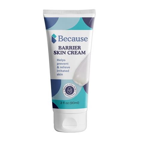 Barrier Cream for Incontinence Skin Protection | Because Market