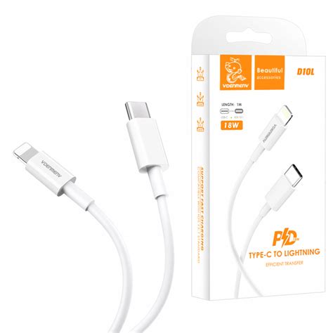 DENMEN KABEL USB C LIGHTNING DO IPHONE PD 20W Sklep Opinie Cena W