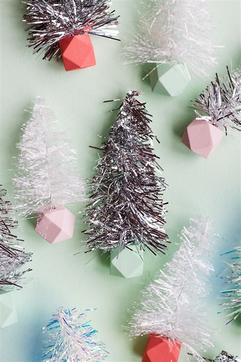 Easy Diy Tinsel Trees Handmade Charlotte