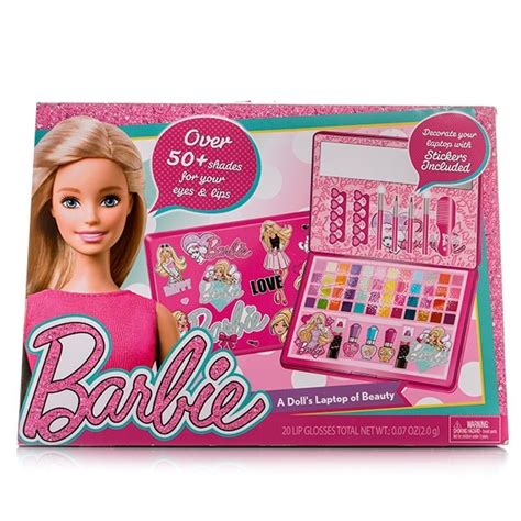 Большой набор детской декоративной косметики Markwins Barbie (в кейсе ...