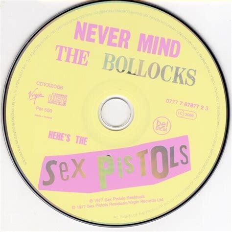 Sex Pistols Never Mind The Bollocks Here S The Sex Pistols Cdvx Cd Ebay