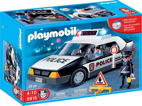 Playmobil Police Car Playset Figures Amazon Canada