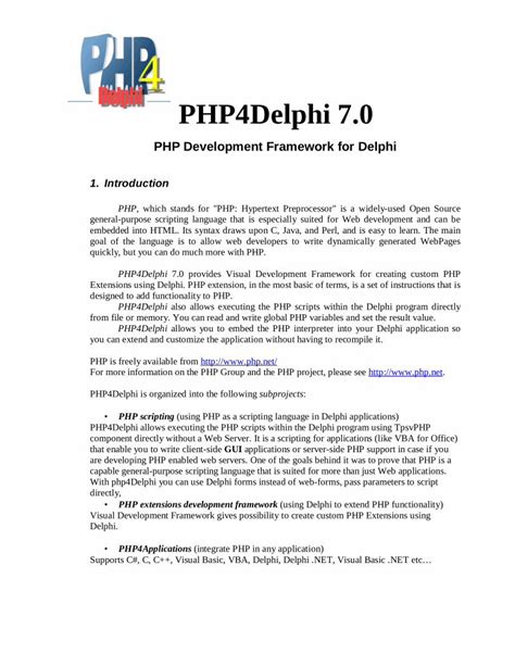 PDF Php 4 Delphi DOKUMEN TIPS