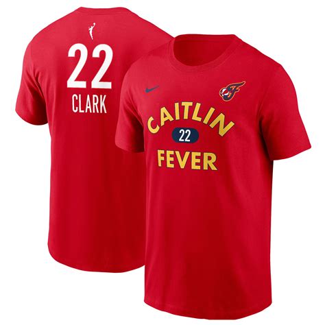 Unisex Nike Caitlin Clark Red Indiana Fever Wnba Draft Caitlin