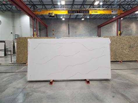 Hanstone Calacatta Gold Full Front Primestones® Granite Quartz Marble