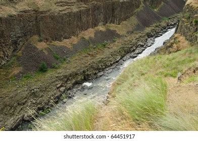 Palouse River Canyon Palouse Falls State Stock Photo 64451917 ...