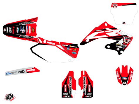 Kit D Co Motocross Honda Replica Team Sr S Rie Kutvek