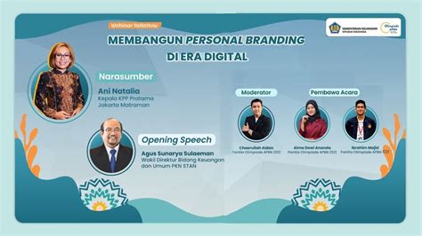 Webinar Talkshow Membangun Personal Branding Di Era Digital YouTube