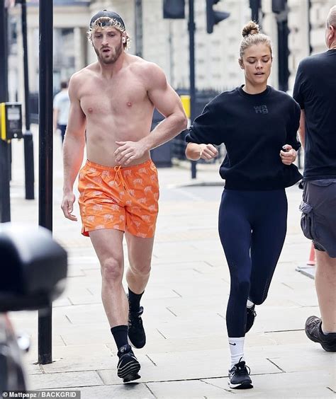 Logan Paul Walks Hand In Hand With Sports Illustrated Model Girlfriend