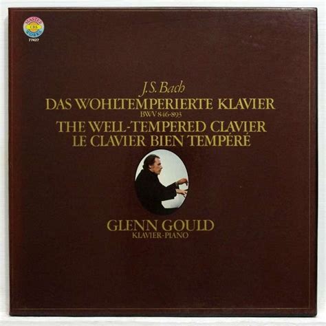 Cerrar Glenn Gould Js Bach The Well Tempered Clavier Pack Rpm